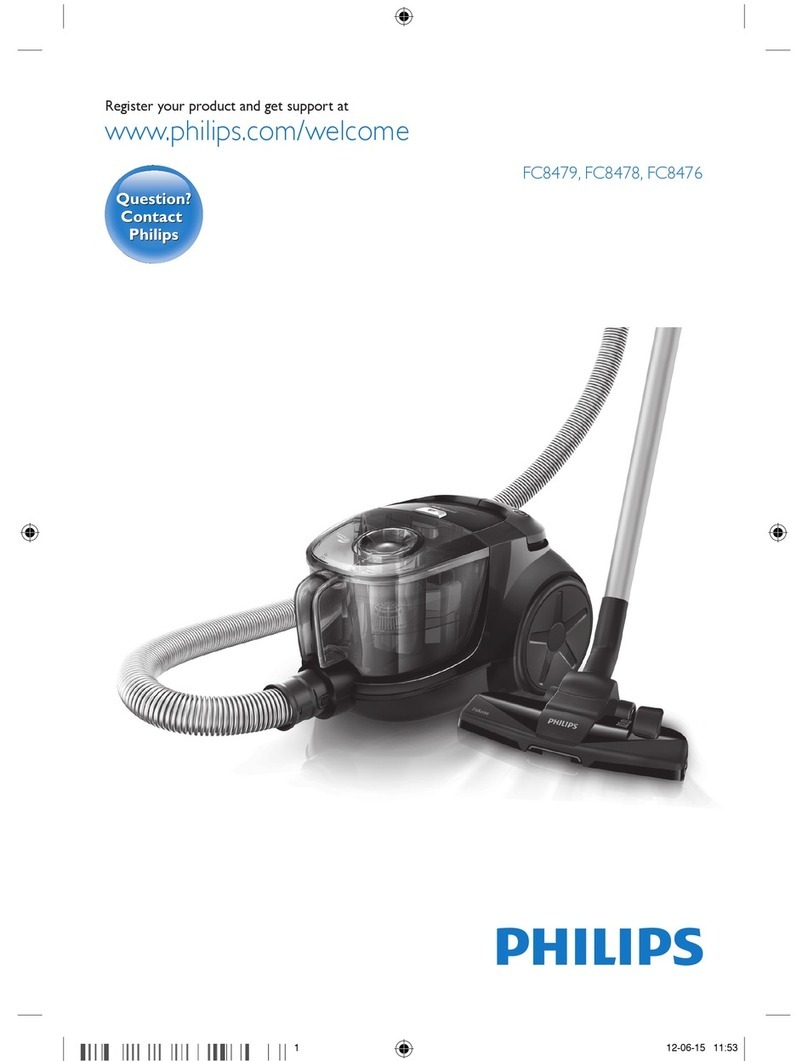 Philips FC8479 Directions for use