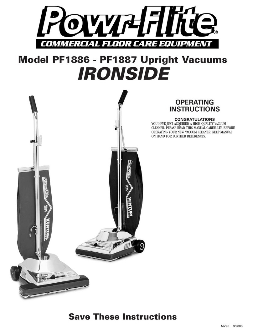 Powr-Flite PF1886 IRONSIDE User manual