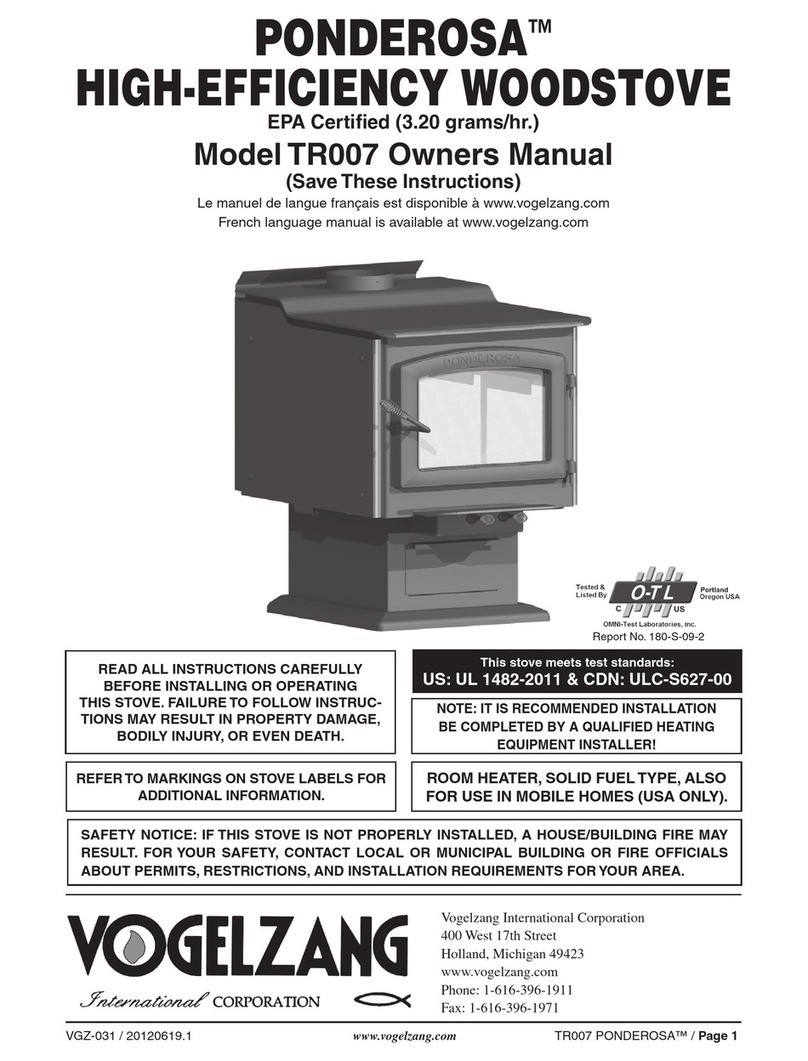 PONDEROSA TR007 owner's manual PONDEROSA TR007 owner's manual