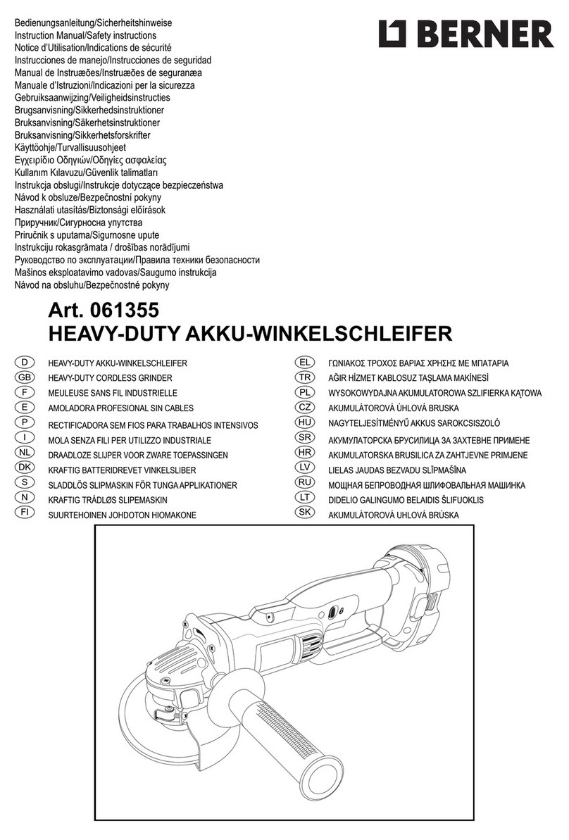 Berner 061355 User manual