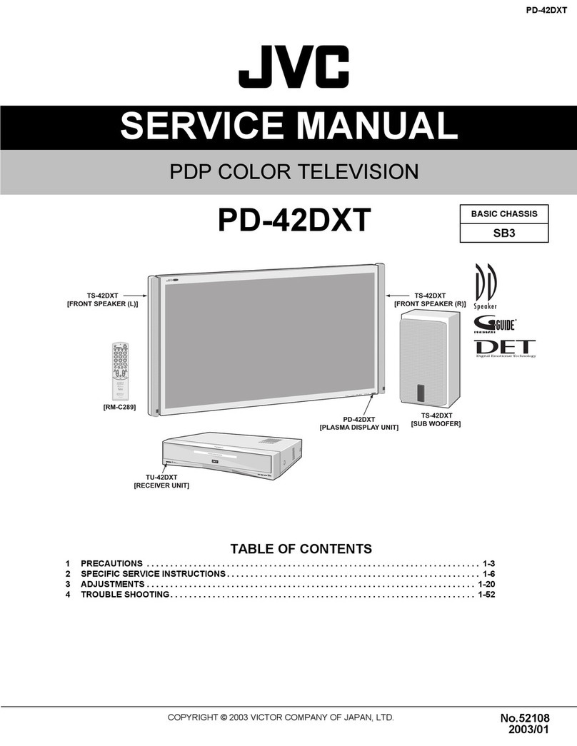 JVC pd-42dxt User manual