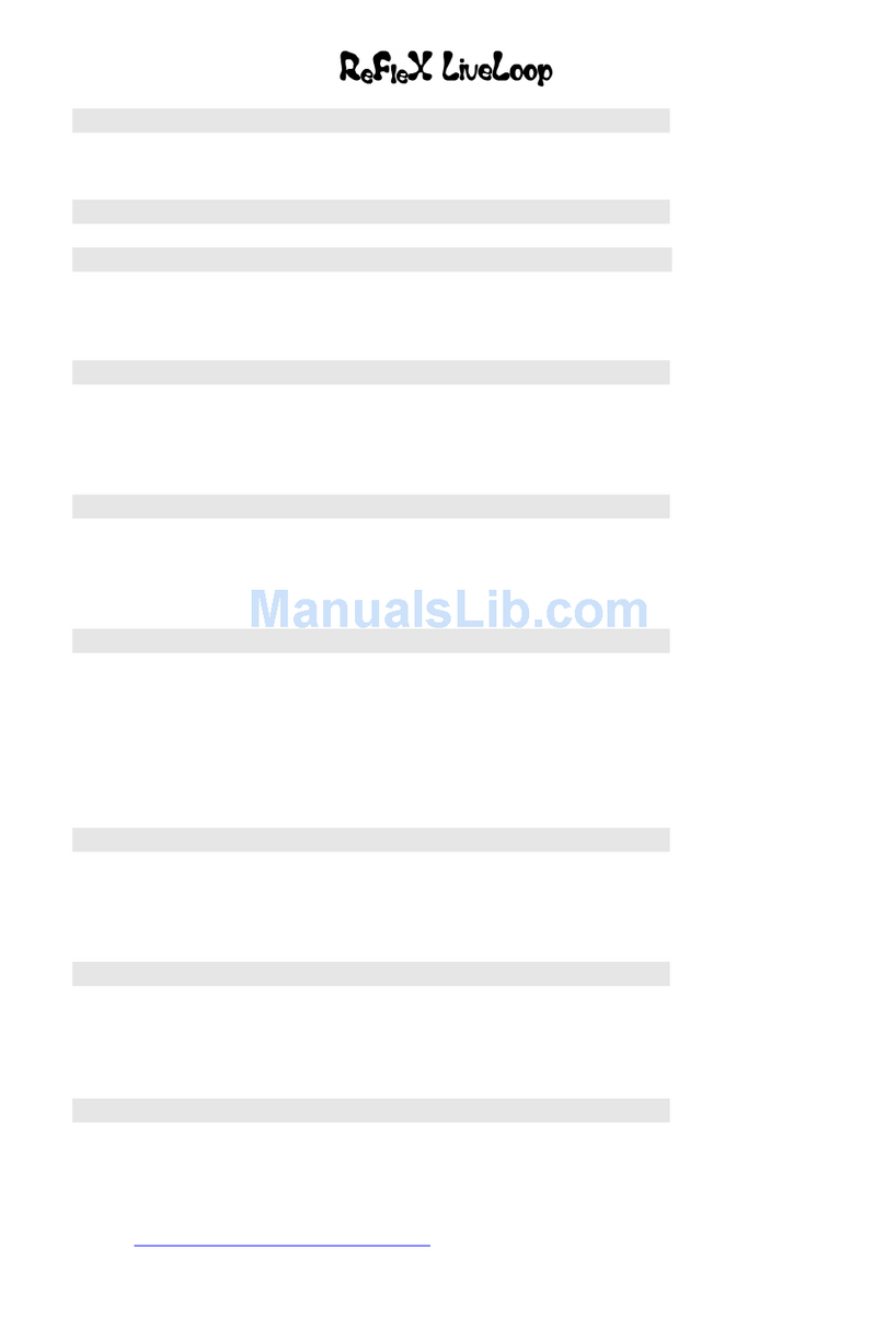 Freshnelly ReFleX Live Loop manual