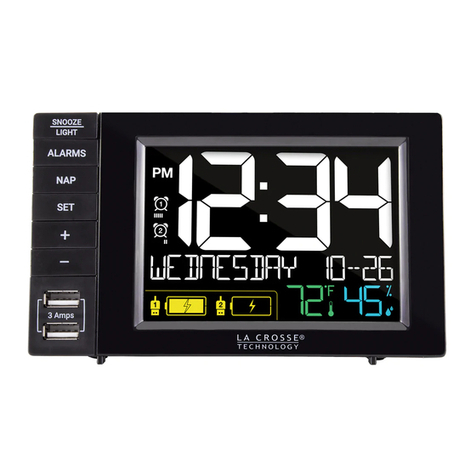 La Crosse S85906 Instructional manual