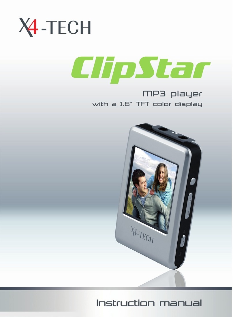 X4-TECH CLIPSTAR User manual