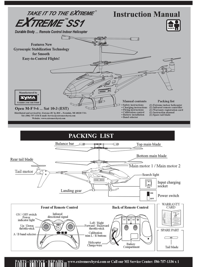 SYMA EXTREME SS1 instruction manual SYMA EXTREME SS1 instruction manual