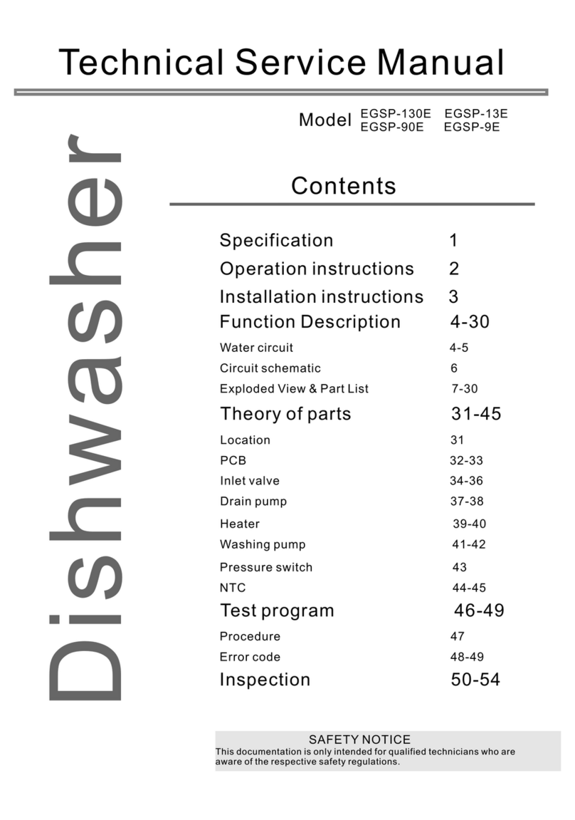 Daewoo EGSP-130E Operating manual