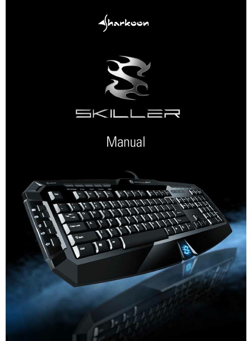Sharkoon Skiller User manual Sharkoon Skiller User manual