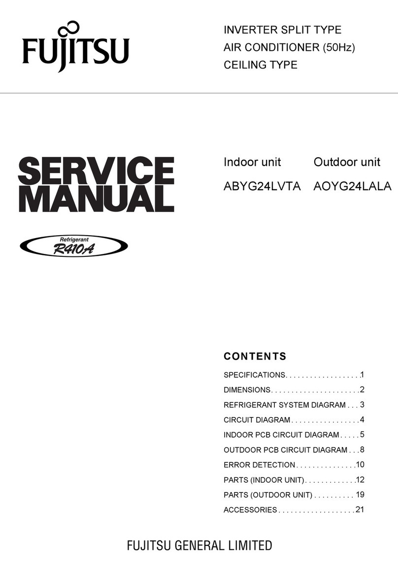 Fujitsu AOYG24LALA User manual