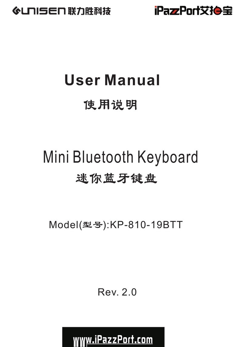 Unisen KP-810 user manual