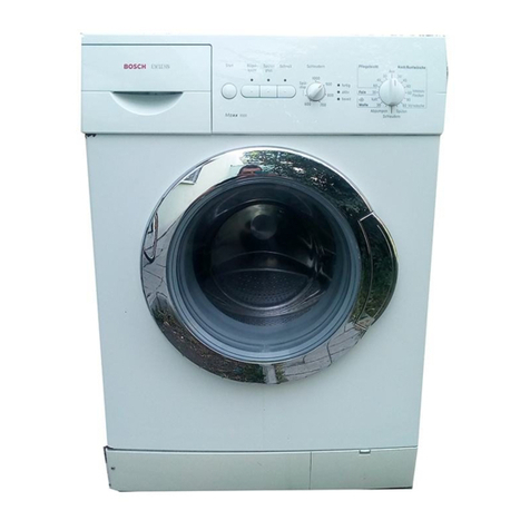 Bosch Maxx 1000 User manual