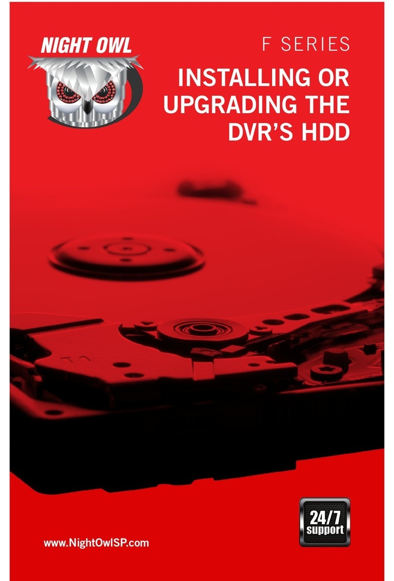 Night Owl F6-DVR4 User manual