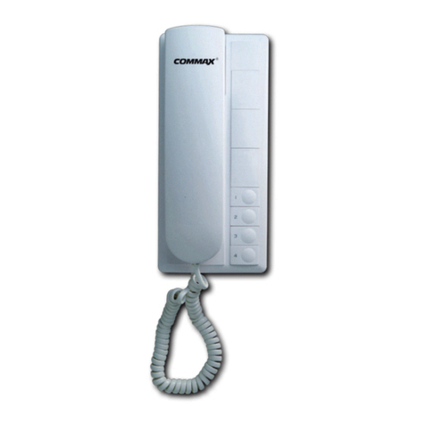 Commax TP–nKP User manual