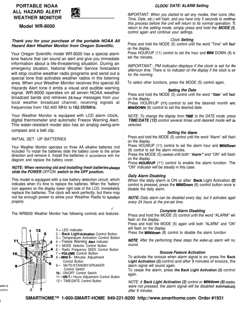 NOAA wr8000 manual
