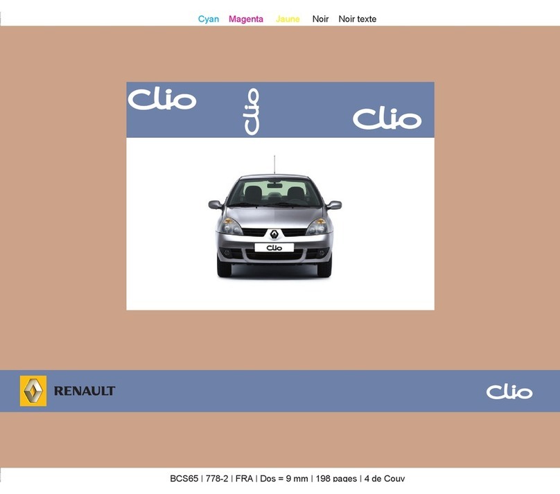 Renault Clio 2007 User manual Renault Clio 2007 User manual