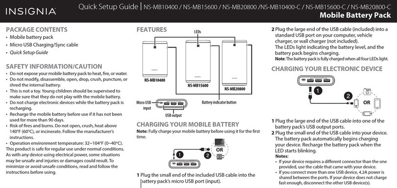 Insignia NS-MB10400 User manual