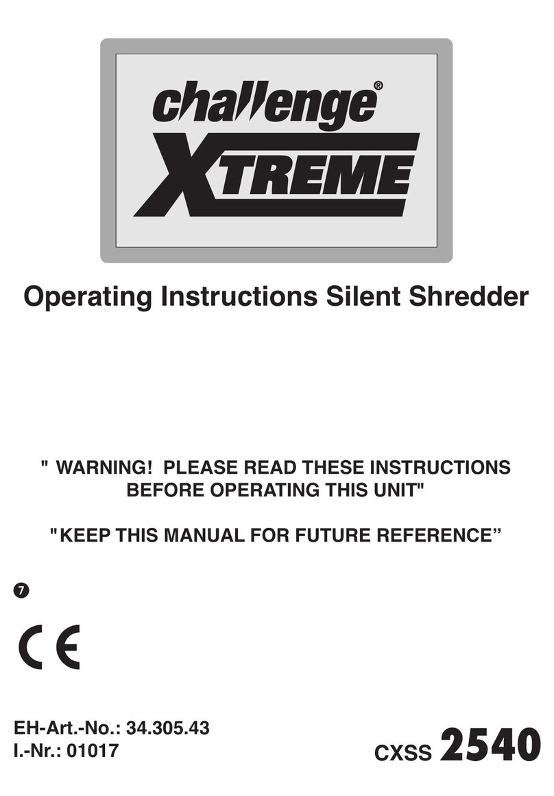 Challenge Xtreme CXSS 2540 operating instructions