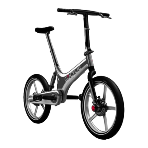 Gocycle G2 KICKSTAND User manual Gocycle G2 KICKSTAND User manual