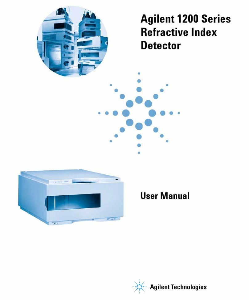 Agilent Technologies 1200 series User manual Agilent Technologies 1200 series User manual