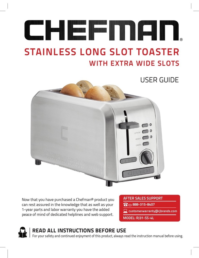 Chefman RJ31 SS 4L User manual