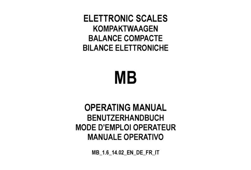 Scale House MB1 operating manual