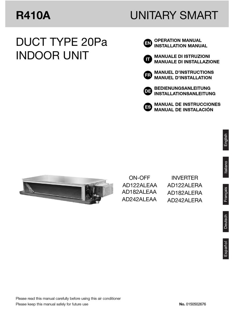 Haier AD242ALEAA Installation and operating instructions