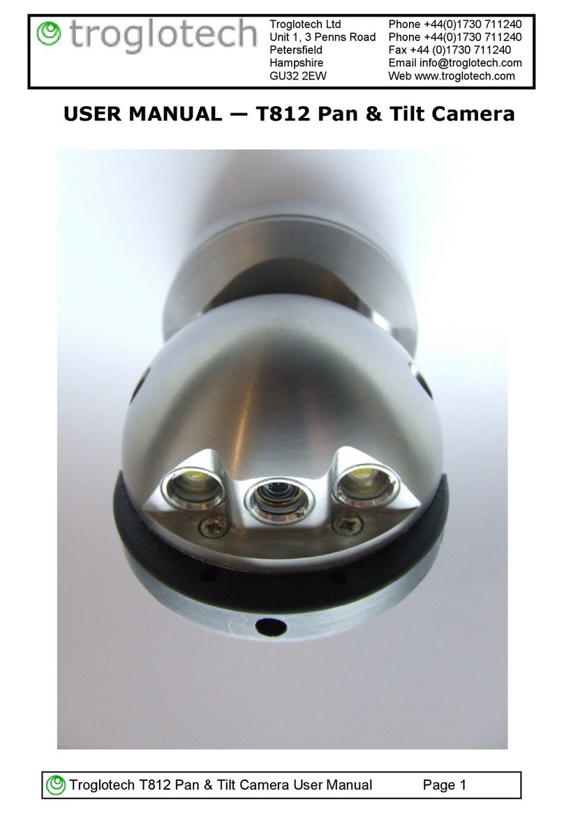 Troglotech T812 user manual