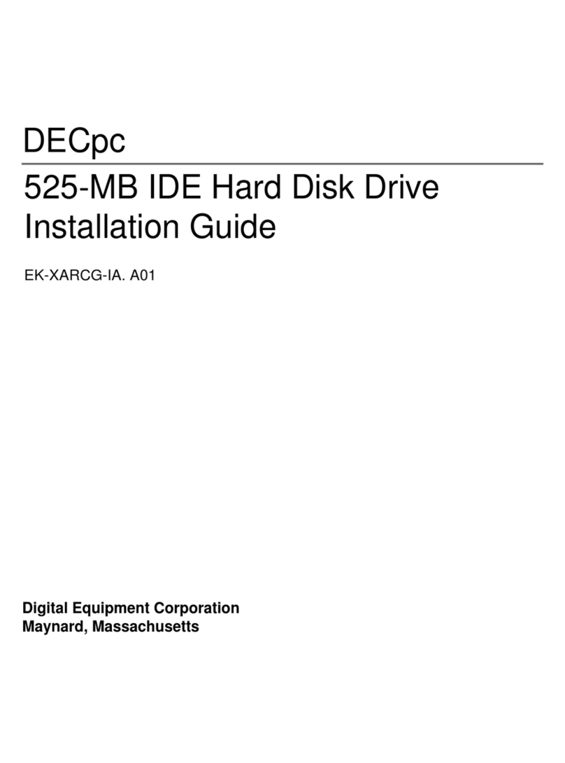 DEC 525-MB User manual
