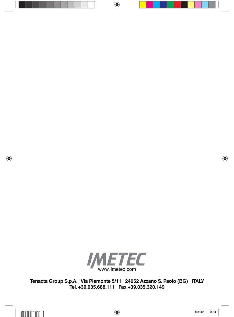 Imetec D1704 User manual