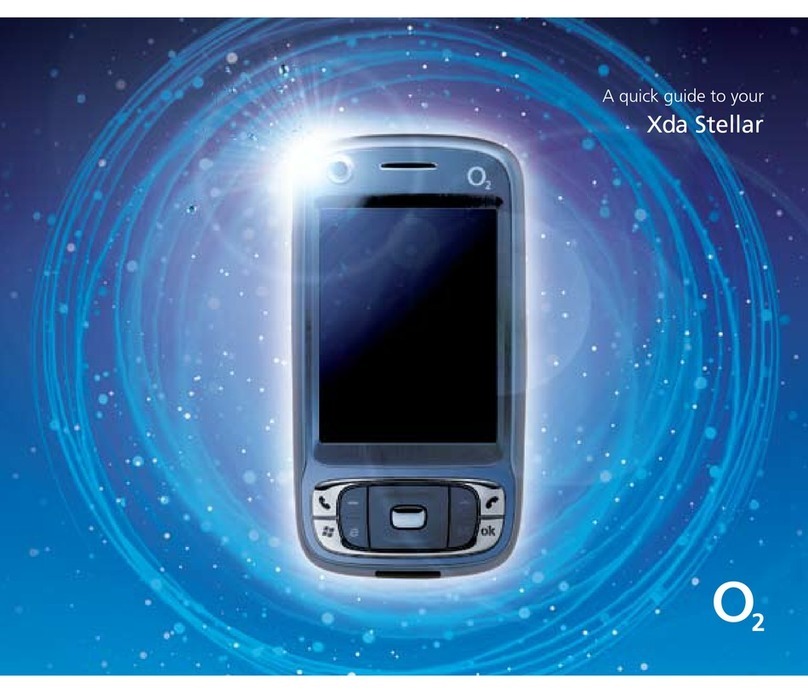 O2 Xda Stellar User manual