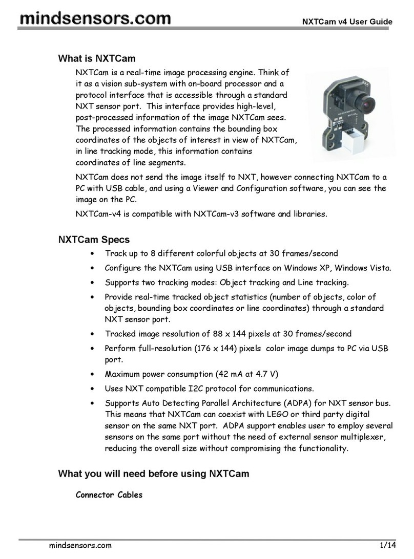 Mindsensors NXTCam v4 user guide
