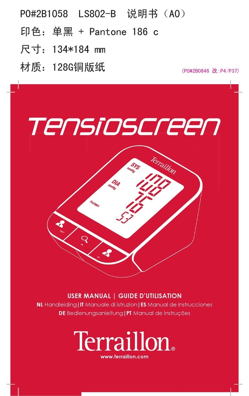 Terraillon LS802-B User manual