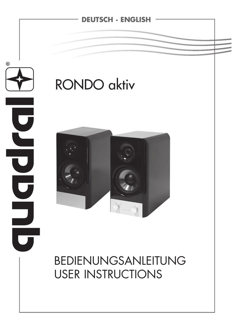 quadral RONDO AKTIV User instructions