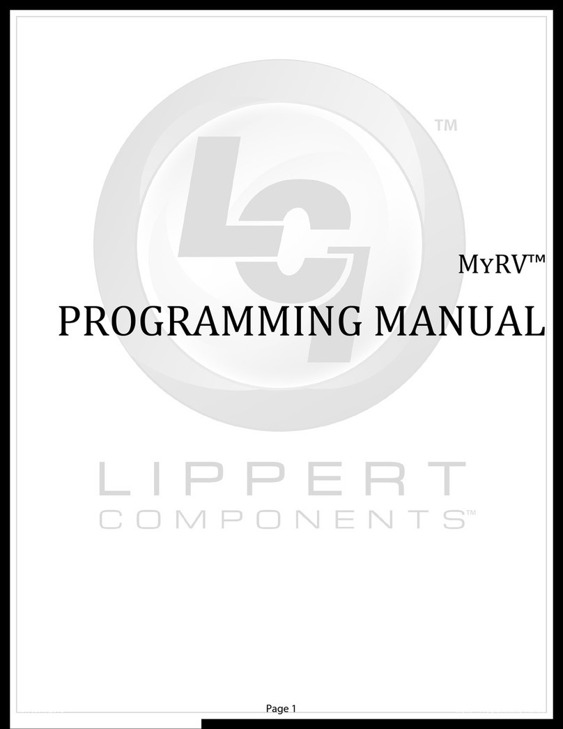Lippert Components MyRV Programming manual