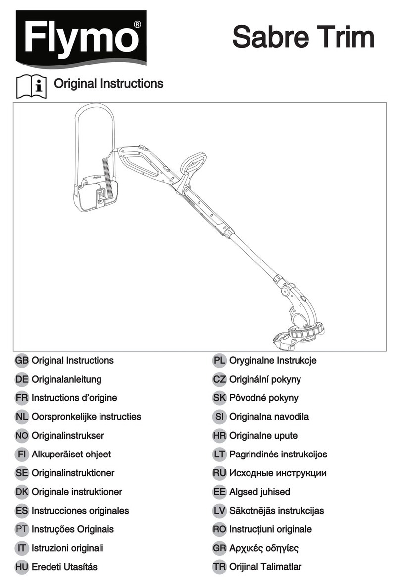Flymo Sabre Trim User manual