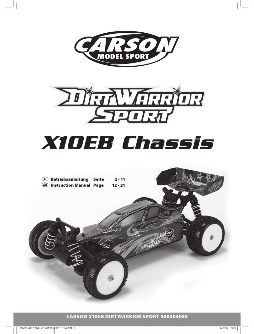 Dirt Warrior Sport X10EB Chassis instruction manual