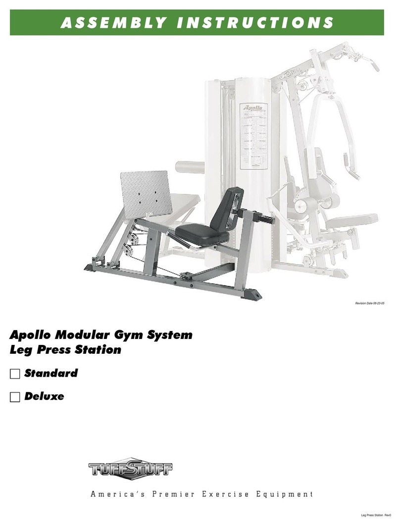 Tuff stuff Apollo Standard User manual