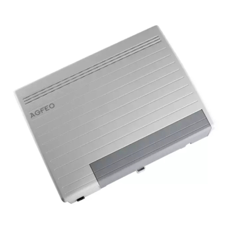 AGFEO basic-line plus AS 140 Operation and program manual