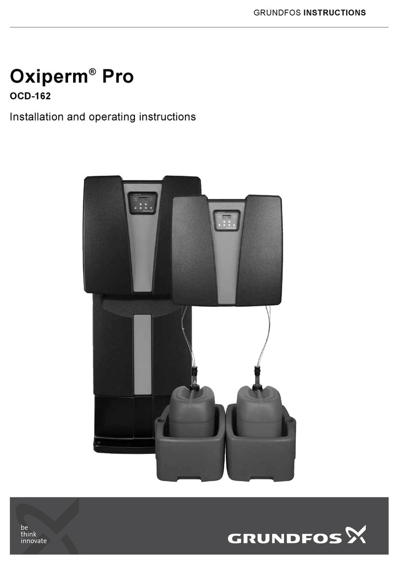 Grundfos Oxiperm Pro OCD-162 User manual