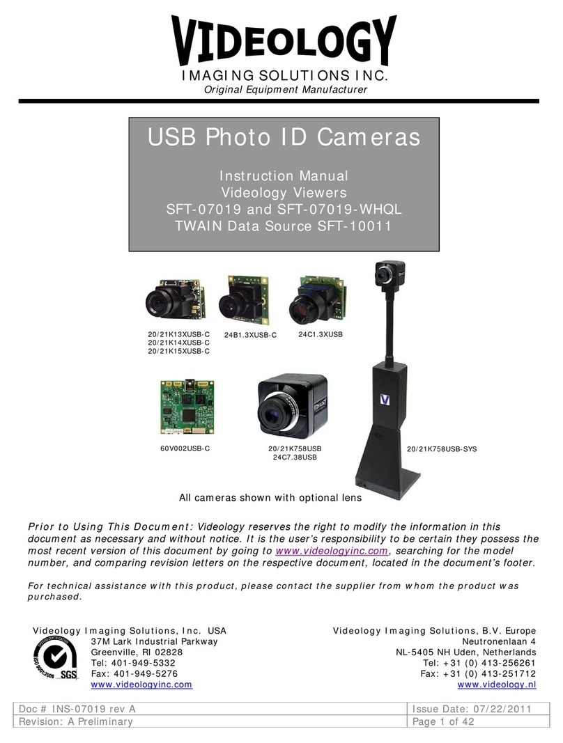 Videology SFT-07019 User manual