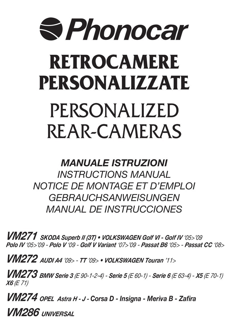 Phonocar VM273 instruction manual Phonocar VM273 instruction manual