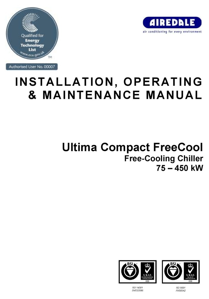 AIREDALE UCFC160D-6/2 User manual AIREDALE UCFC160D-6/2 User manual