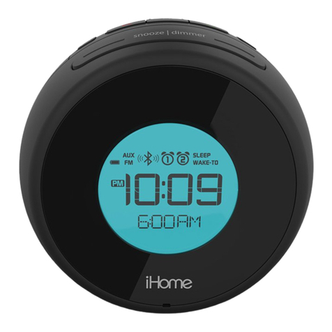iHome iBT18 instruction manual
