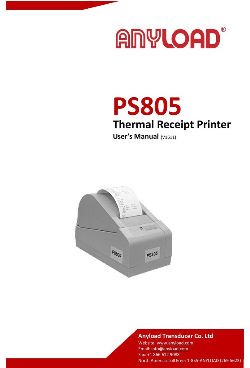 Anyload PS805 User manual