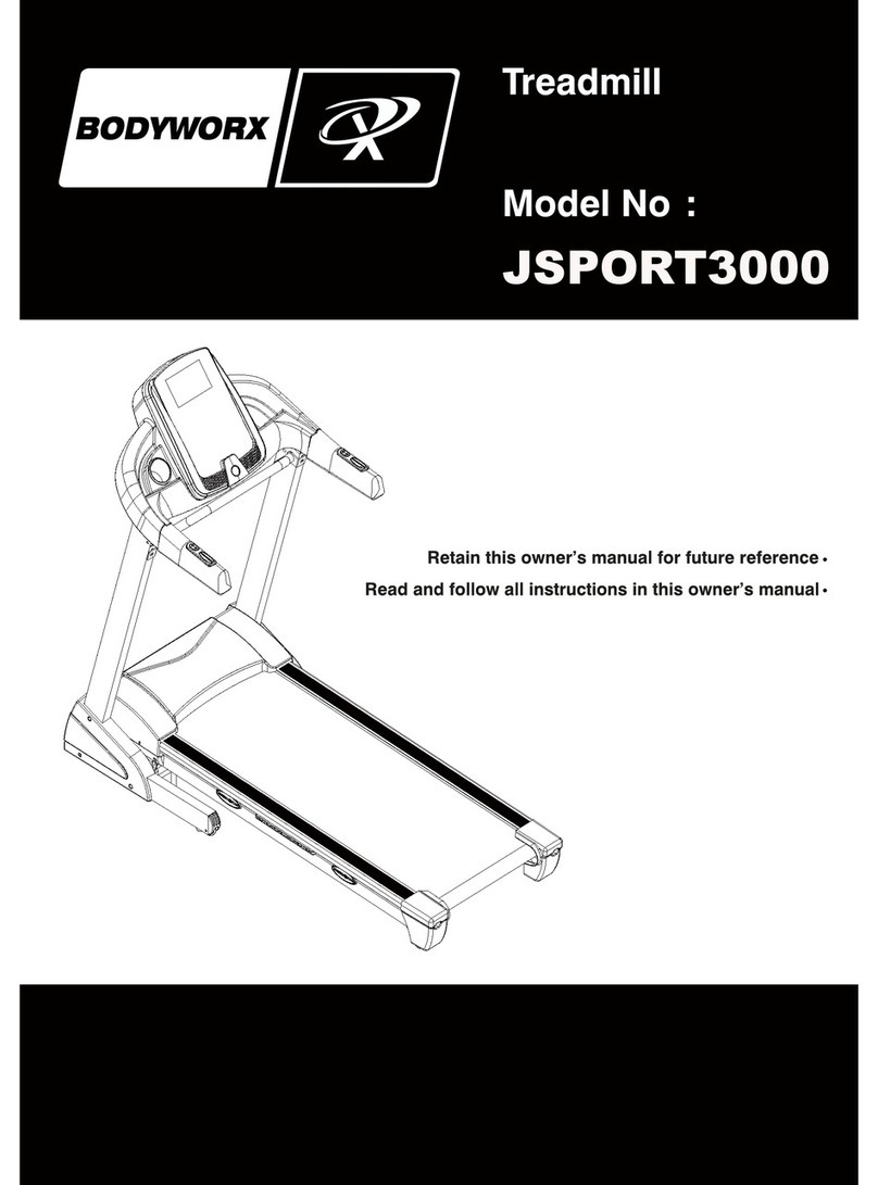 Bodyworx JSPORT3000 User manual
