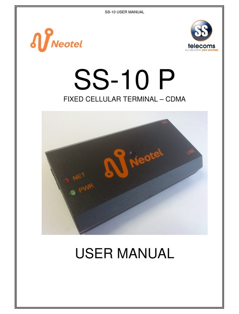 Neotel SS-10 P user manual