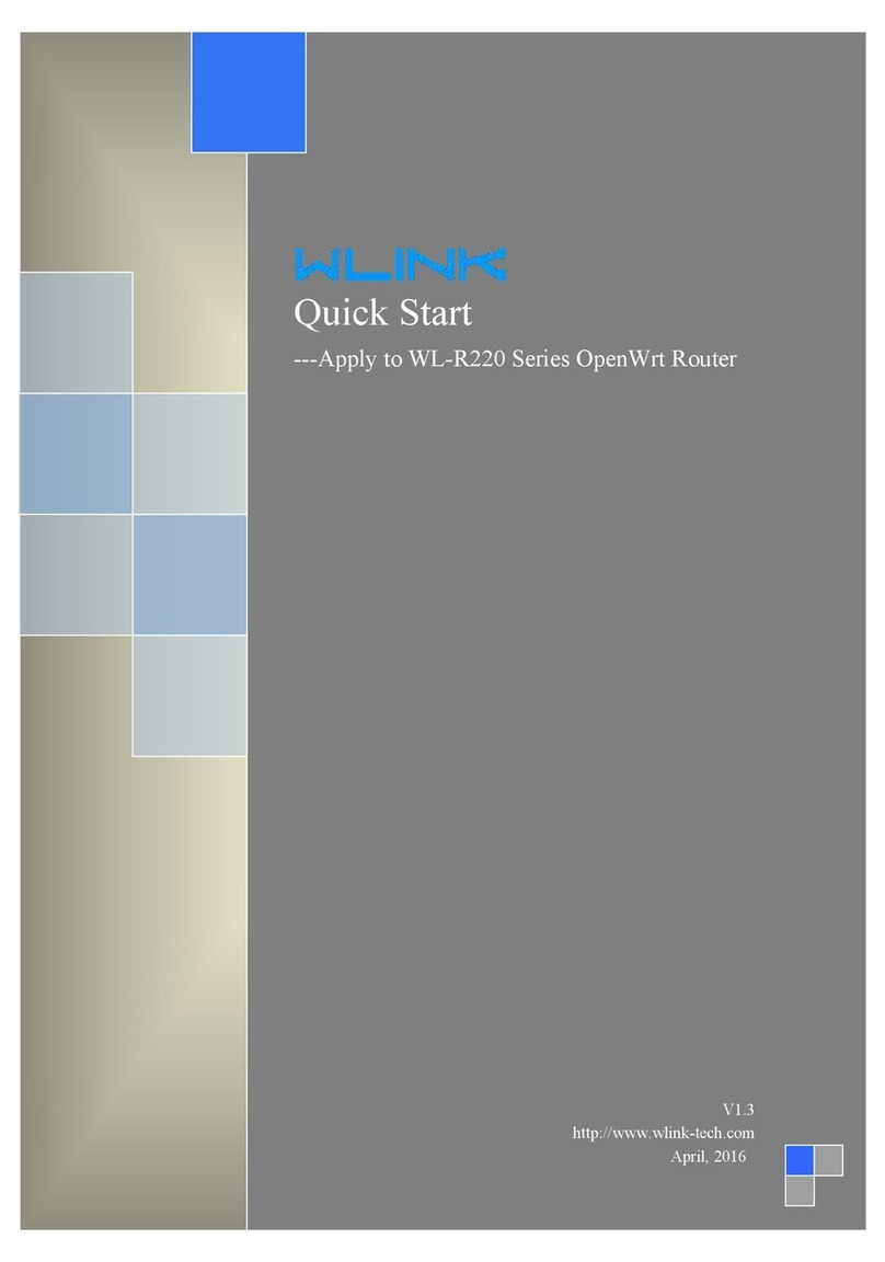 W-Link WL-R220 Series quick start