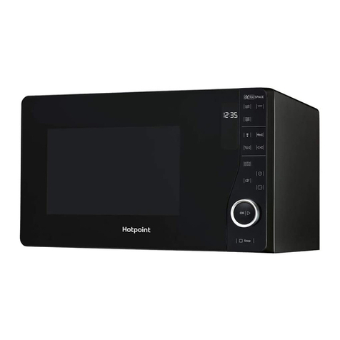 Hotpoint MWH2622) Operation instructions