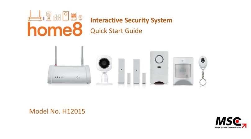 MSC HOME8 H12015 quick start guide