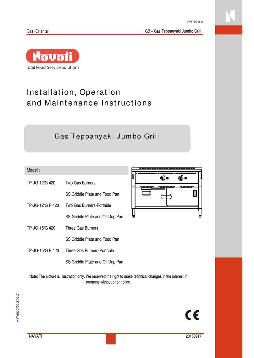 NAYATI TP-JG-12/G 420 Manual