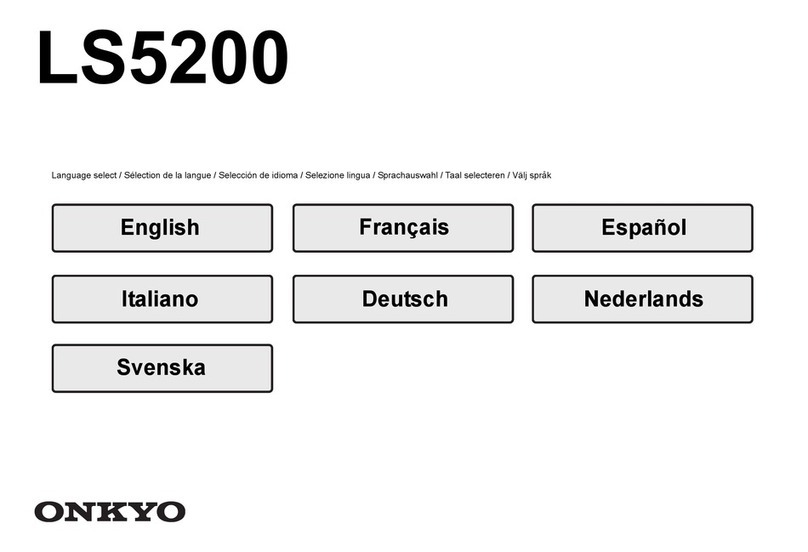 Onkyo LS5200 User manual
